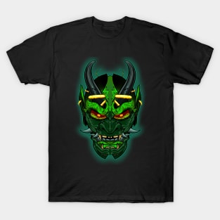 Green mask Oni T-Shirt